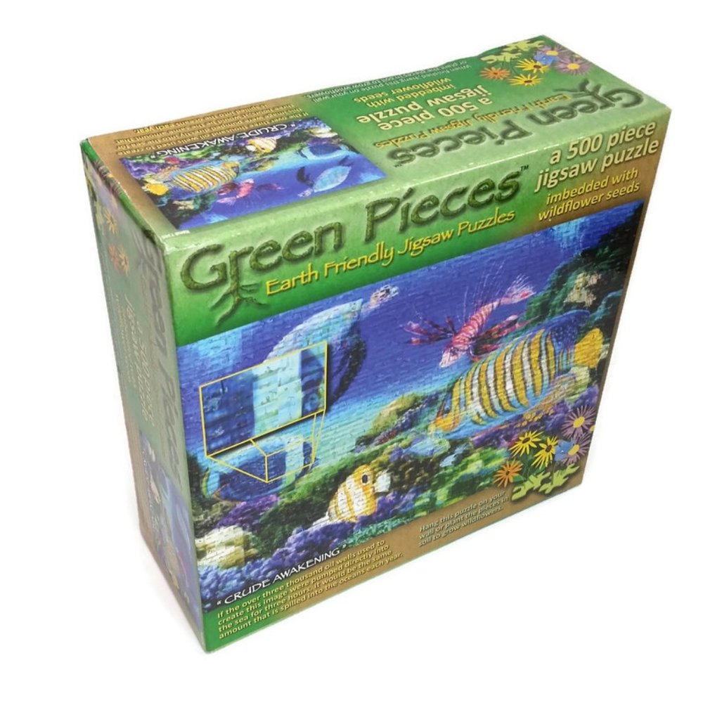TDC Games Green Pieces Earth Friendly Jigsaw Puzzl